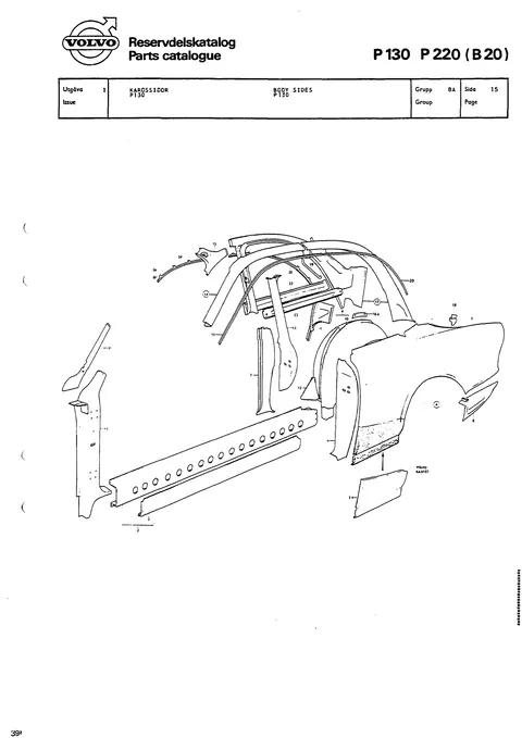 Body sides P130