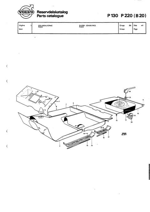 Golvbeklädnad P220