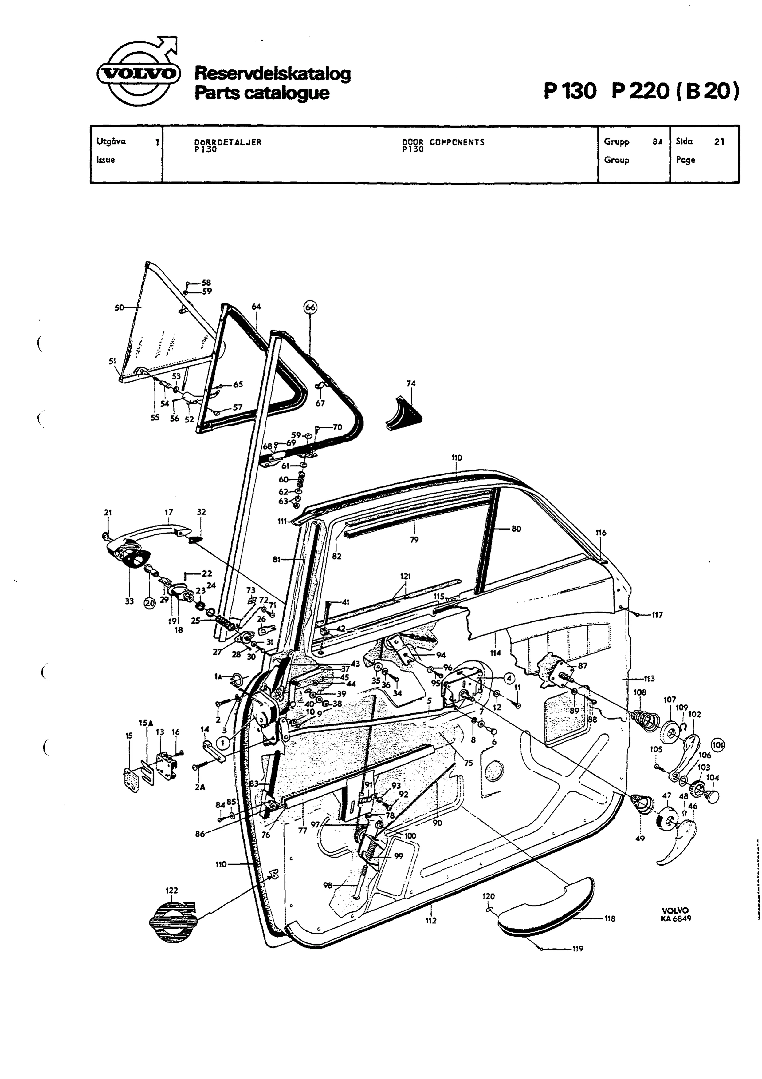 DÖRRDETALJER P130