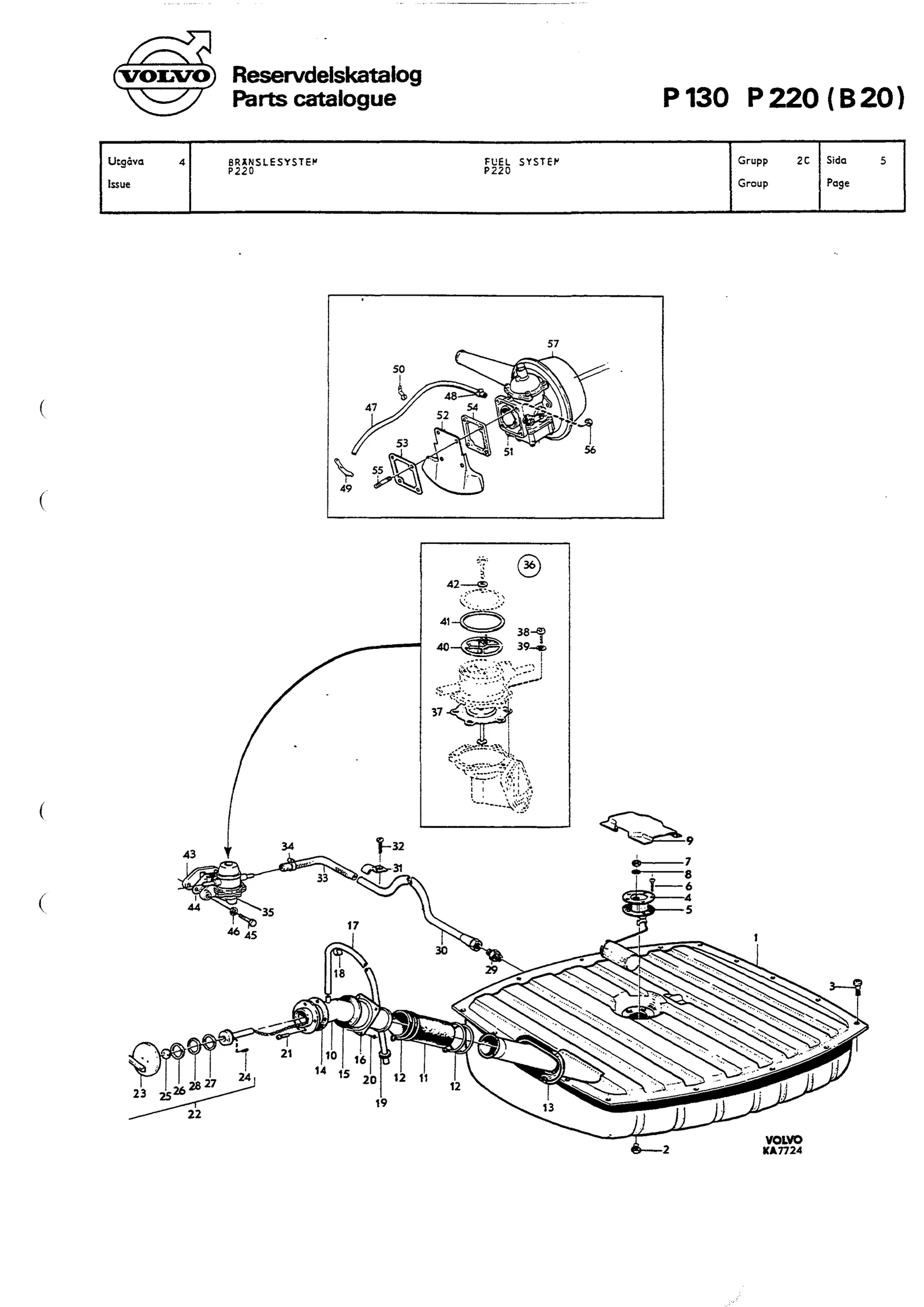 BRÄNSLESYSTEM P220