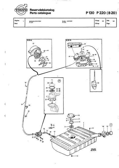 Bränslesystem P130