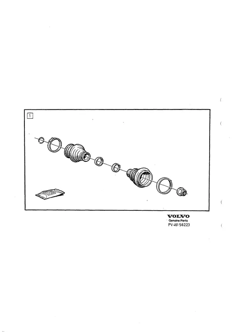 Drivaxel reparationssats – DRIVE SHAFT REPAIR KITS, DRIVAXEL REPARATIONSSATS