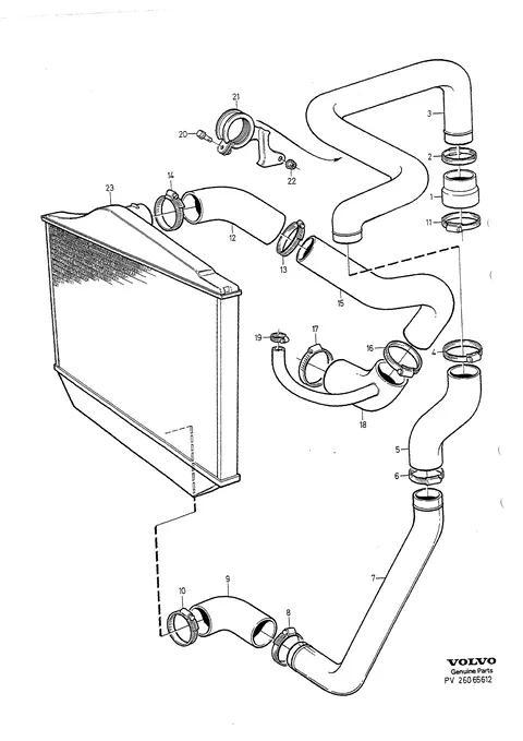 Refroidissement de l'air de suralimentation · 237 – 5CYL -1998