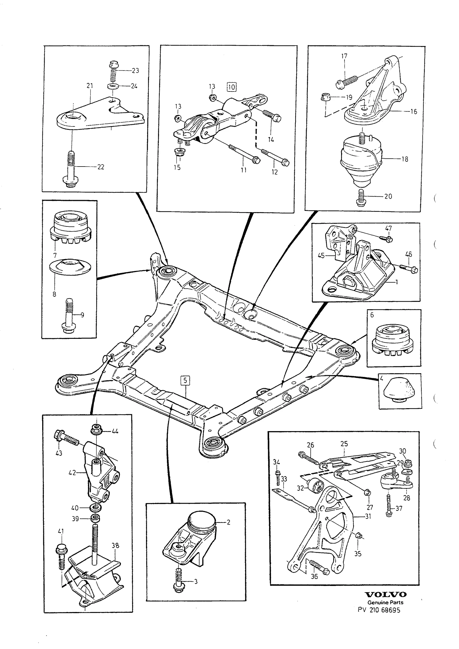 MOTORUPPHÄNGNING