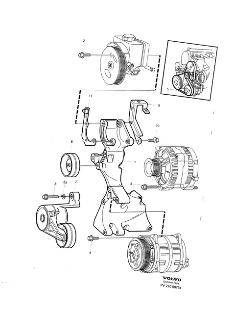 Auxiliary aggregate suspension