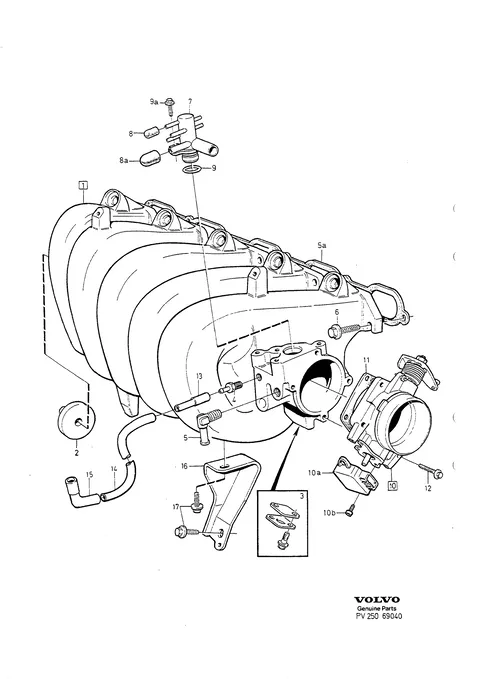 Induction pipe ( manifold )
