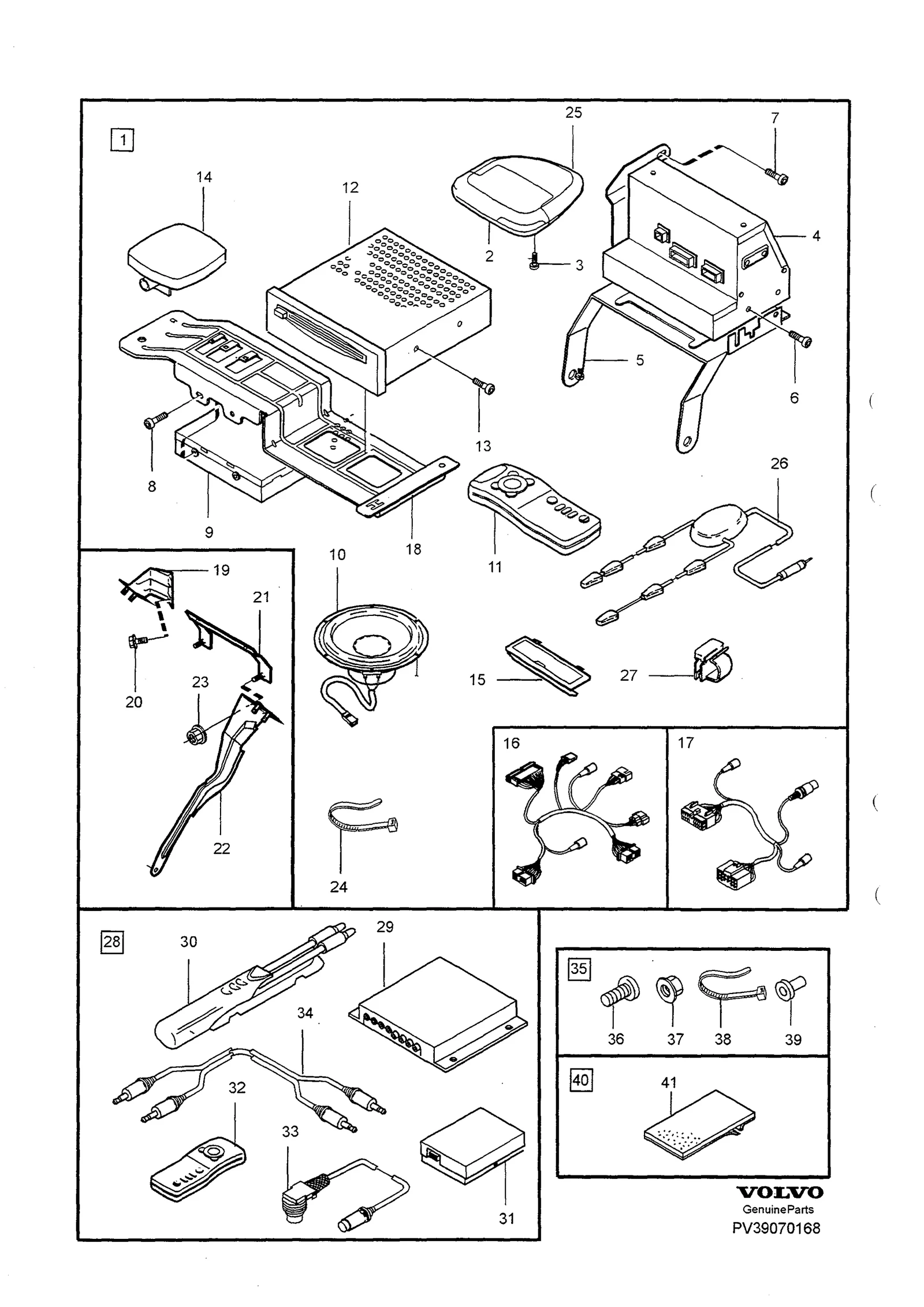 Road and traffic information accessory til Volvo S70/V70/C70 · Volvo C70/V70/S70