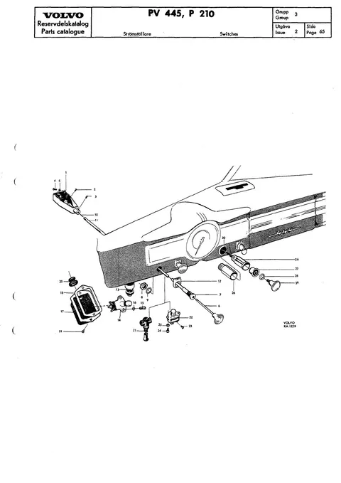 Switches / Switches, cigarette lighter