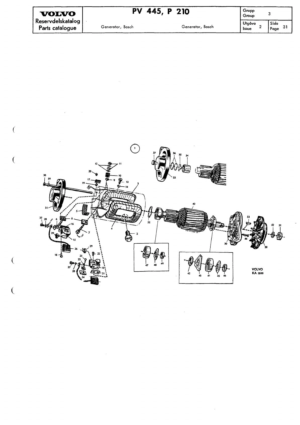 Generator, Bosch