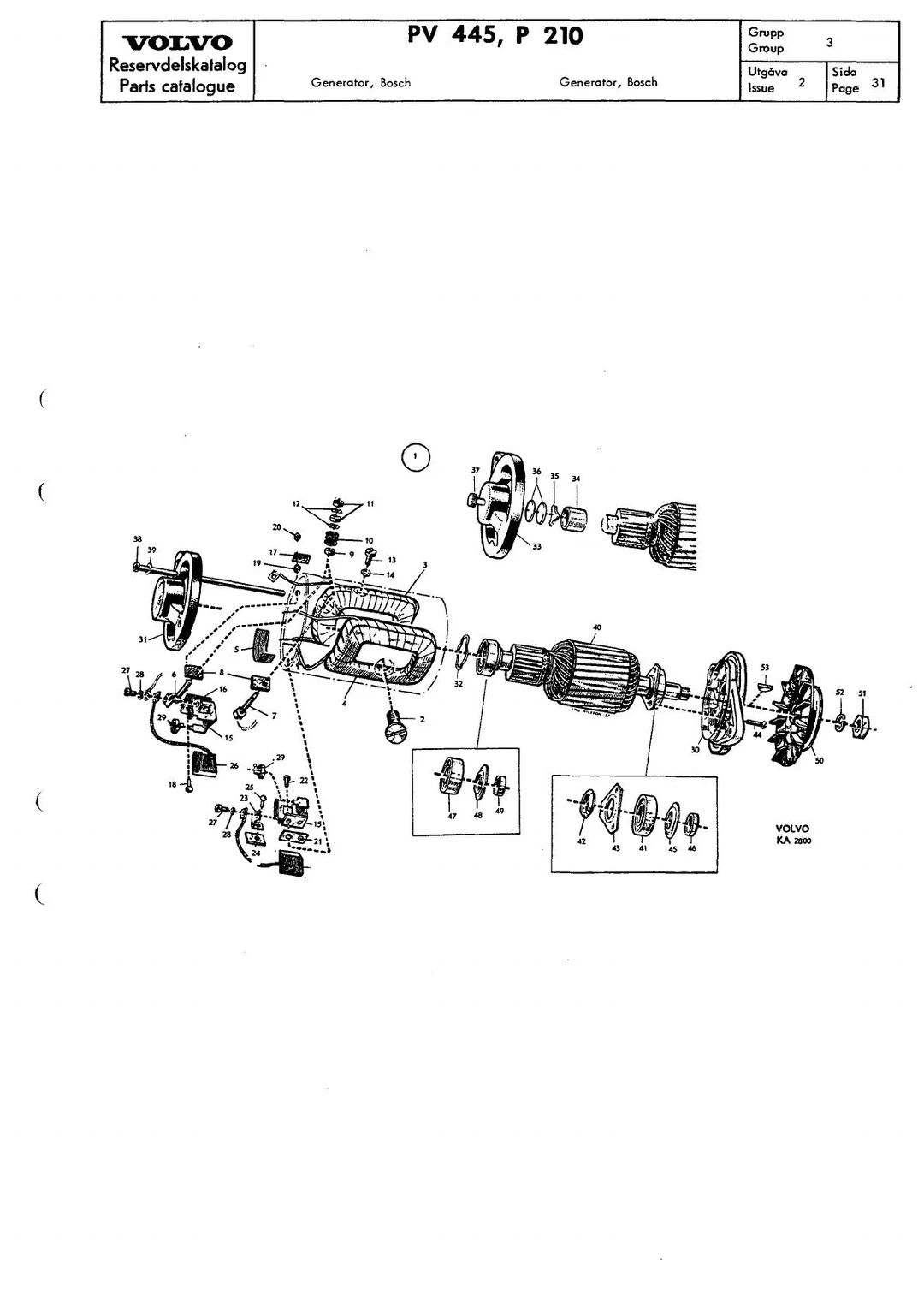 Generator, Bosch