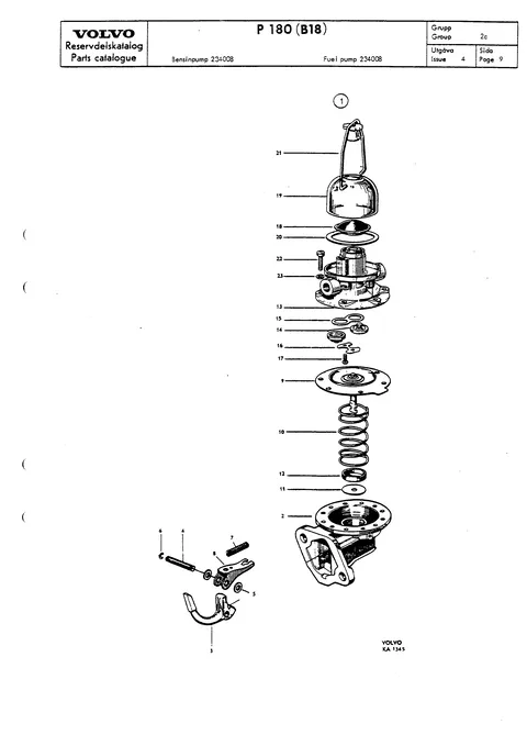 Bensinpump 234008