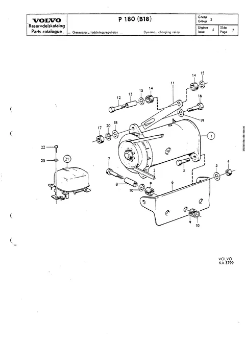 Dynamo, charging relay