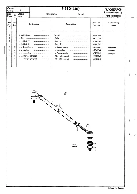Tie rod