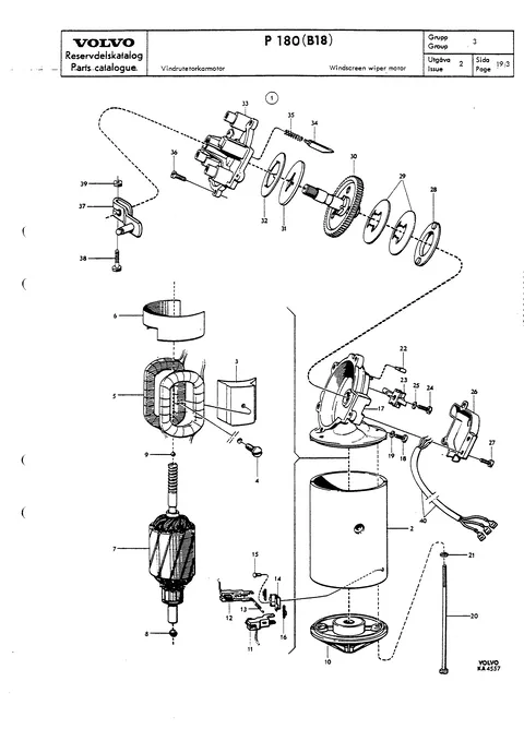 Vindusviskermotor