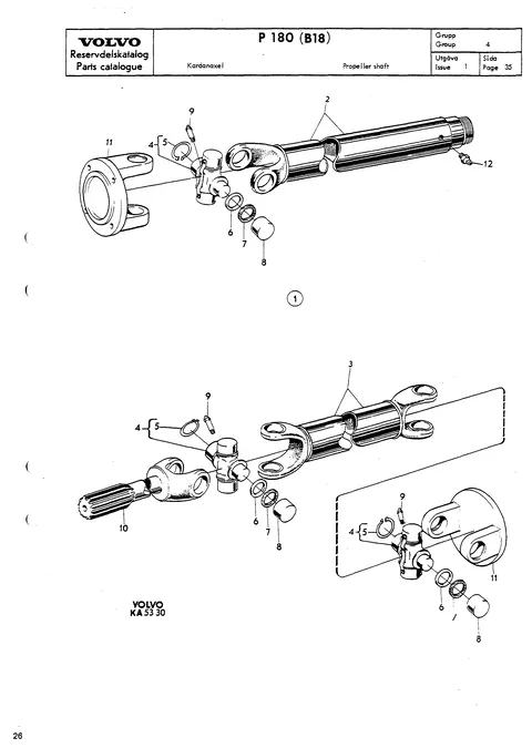 Propeller shaft