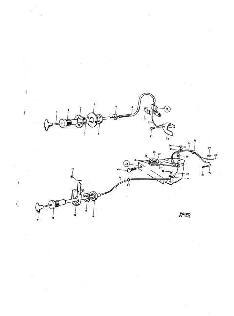 Choke linkage B20B