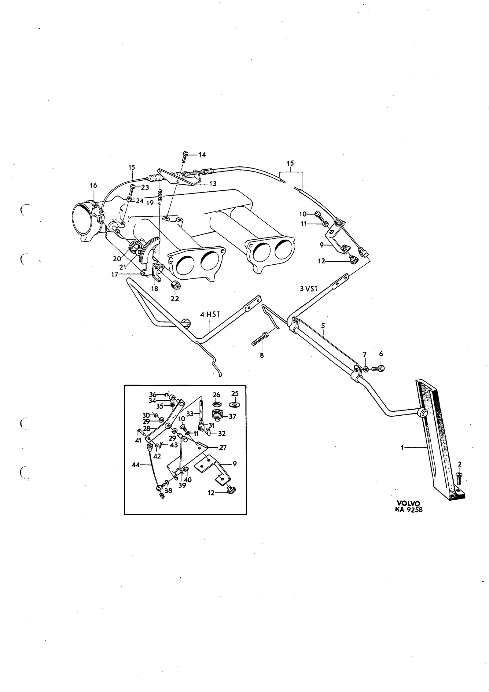 Gasreglage B20E-F 182. 183 CH-3069