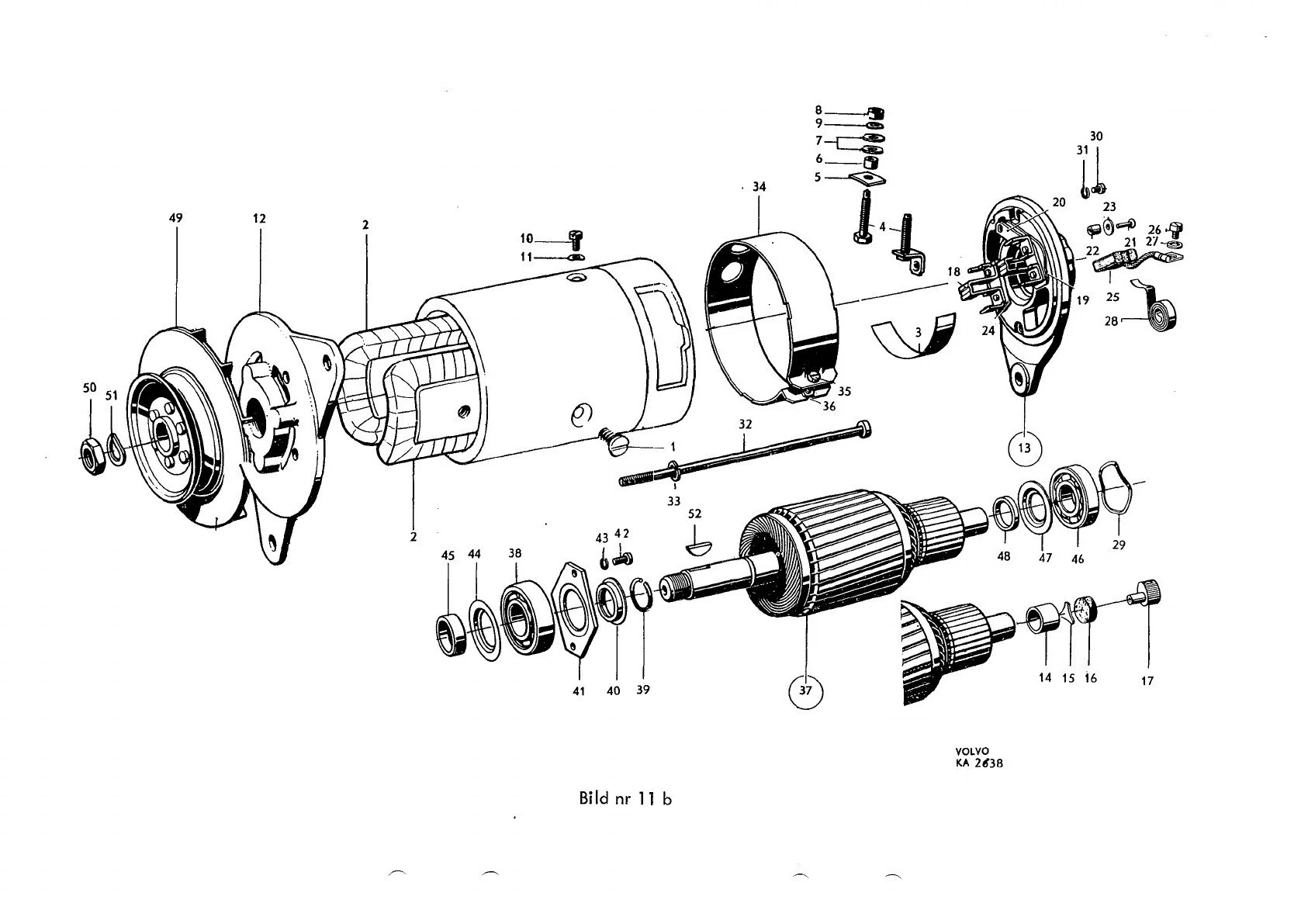 Elektrisk utrustning Startmotor