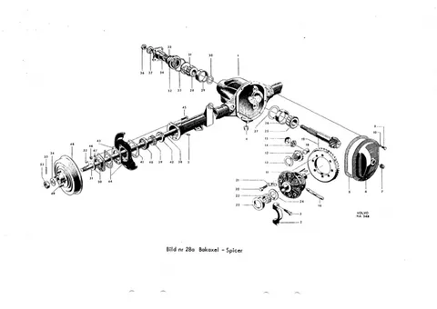 Essieu avant et pont arrière / Suspension arrière