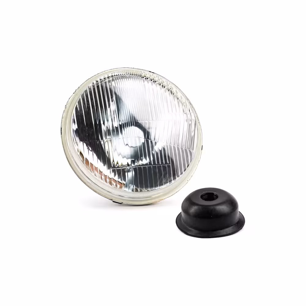 Headlight 7-inch flat lens H4 for Volvo Amazon, Amazon kombi, 140, 1800