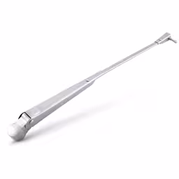 Torkararm lackad silver till Volvo 1800E, 1800ES 1971-72, vänster, Volvo OE 685696