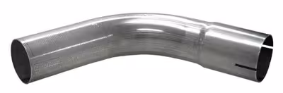 Rörböj 50,8 mm, 60°, med muff, rostfritt, universal