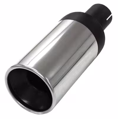 Einduitlaat Rondo XL 51, rond, mof, roestvrij staal, universeel