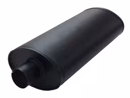 Lyddemper, lyddemper Heavy 63, L=500 mm, oval, muffer, universal