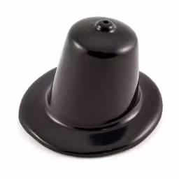Växelspaksdamask till Volvo PV444, Duett -56, svart, Volvo OE 96588-1