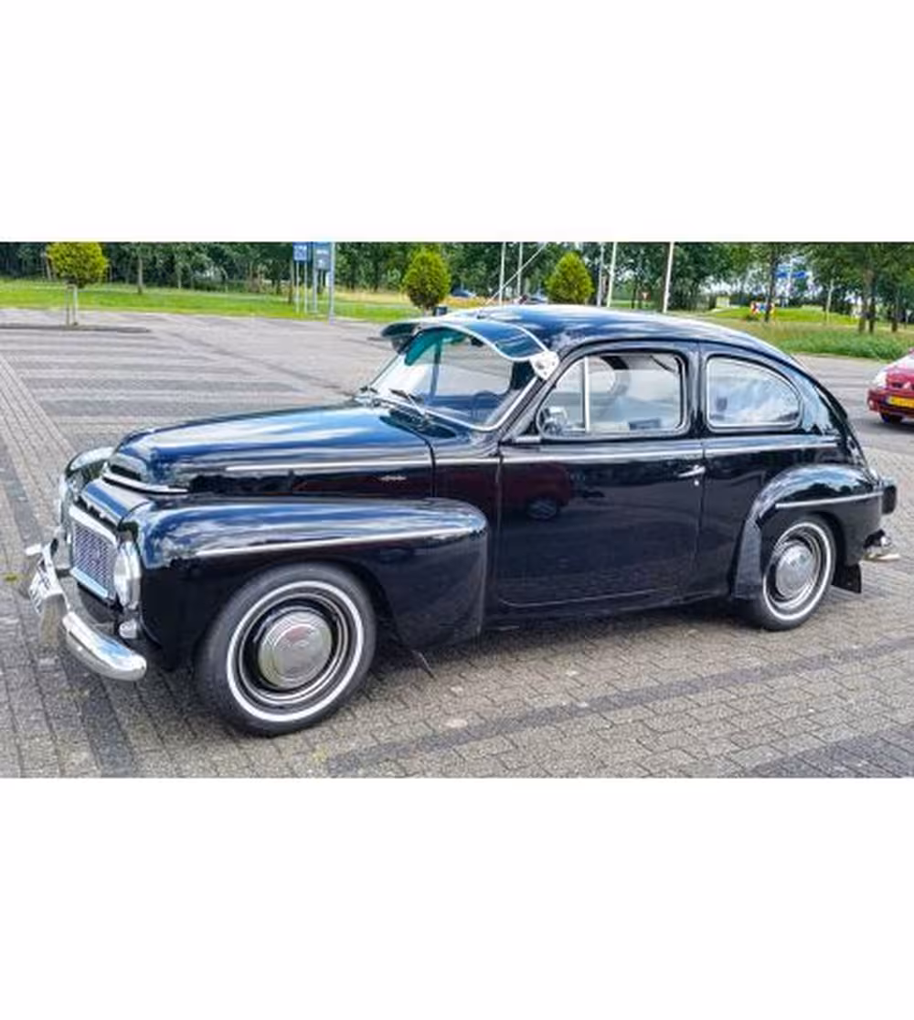 Gangstercaps til Volvo PV444, PV544, 1958-65, blå