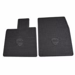 Accessory rubber mat set for Volvo 1800 1961-69, black
