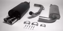 Foto av komplett Simons avgassystem 019-H (S40/V40 1.8/2.0 år 1996-2000). Produkten är en av delarna, inte hela systemet.