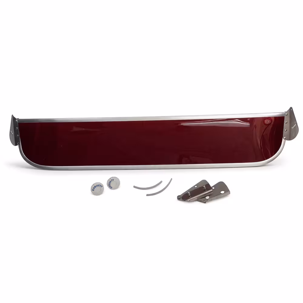 Pare-soleil extérieur pour Volvo Duett, Amazon, 1957-70, rouge