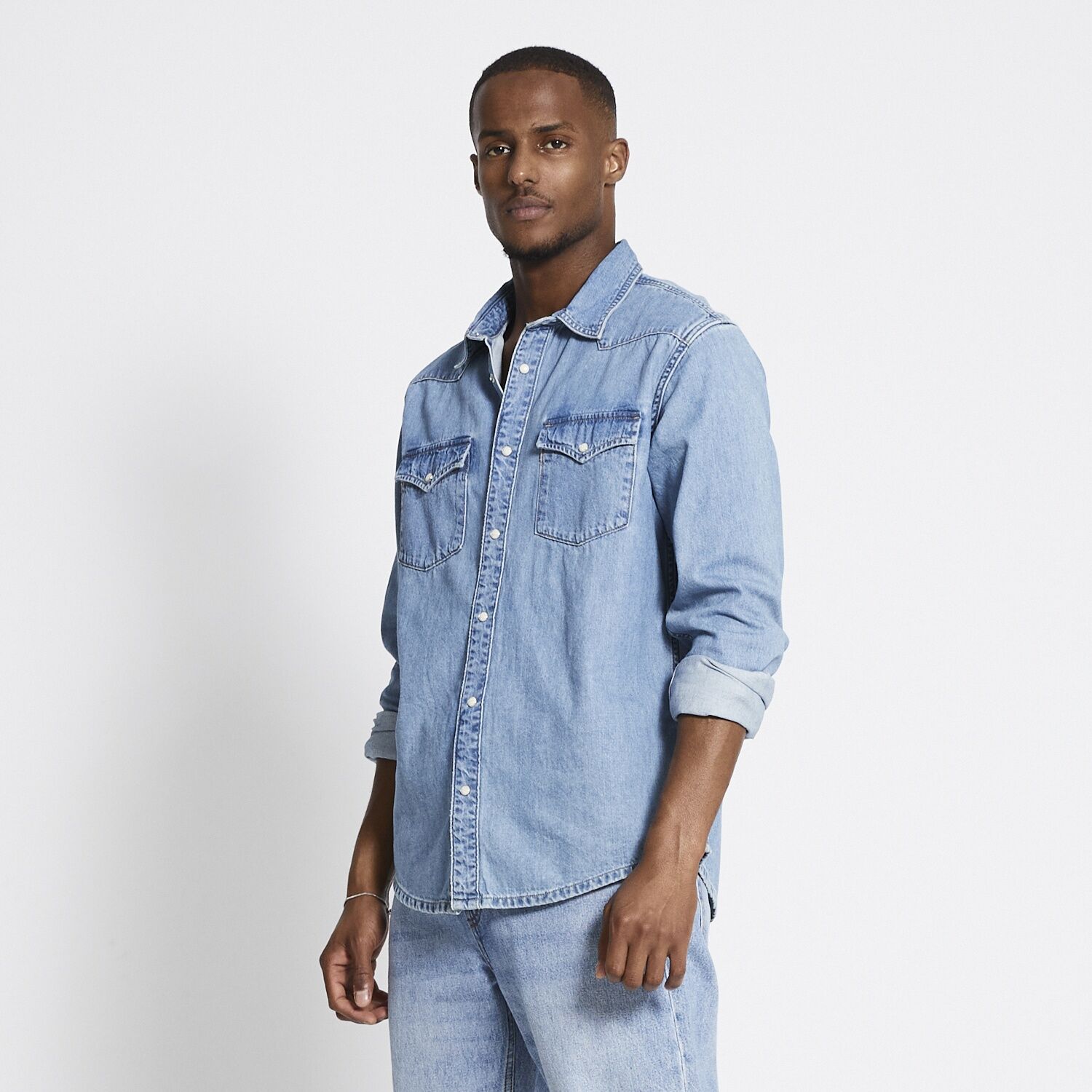 Jeansskjorta "Clint" - Image 1