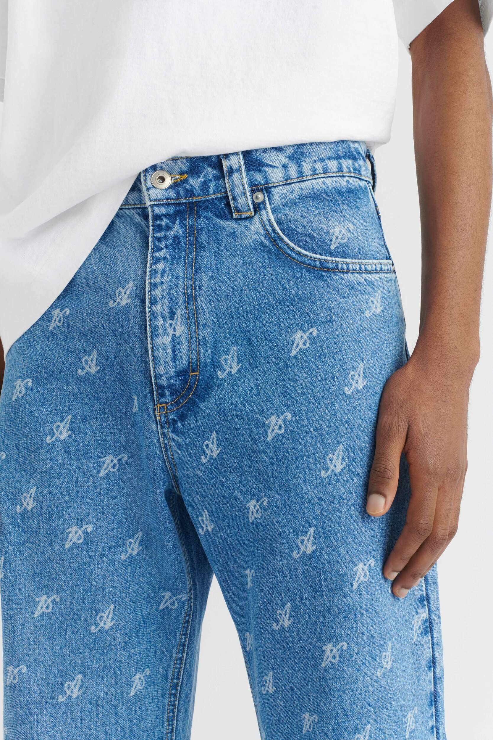 Faded Signature Zine Jeans - Image 9