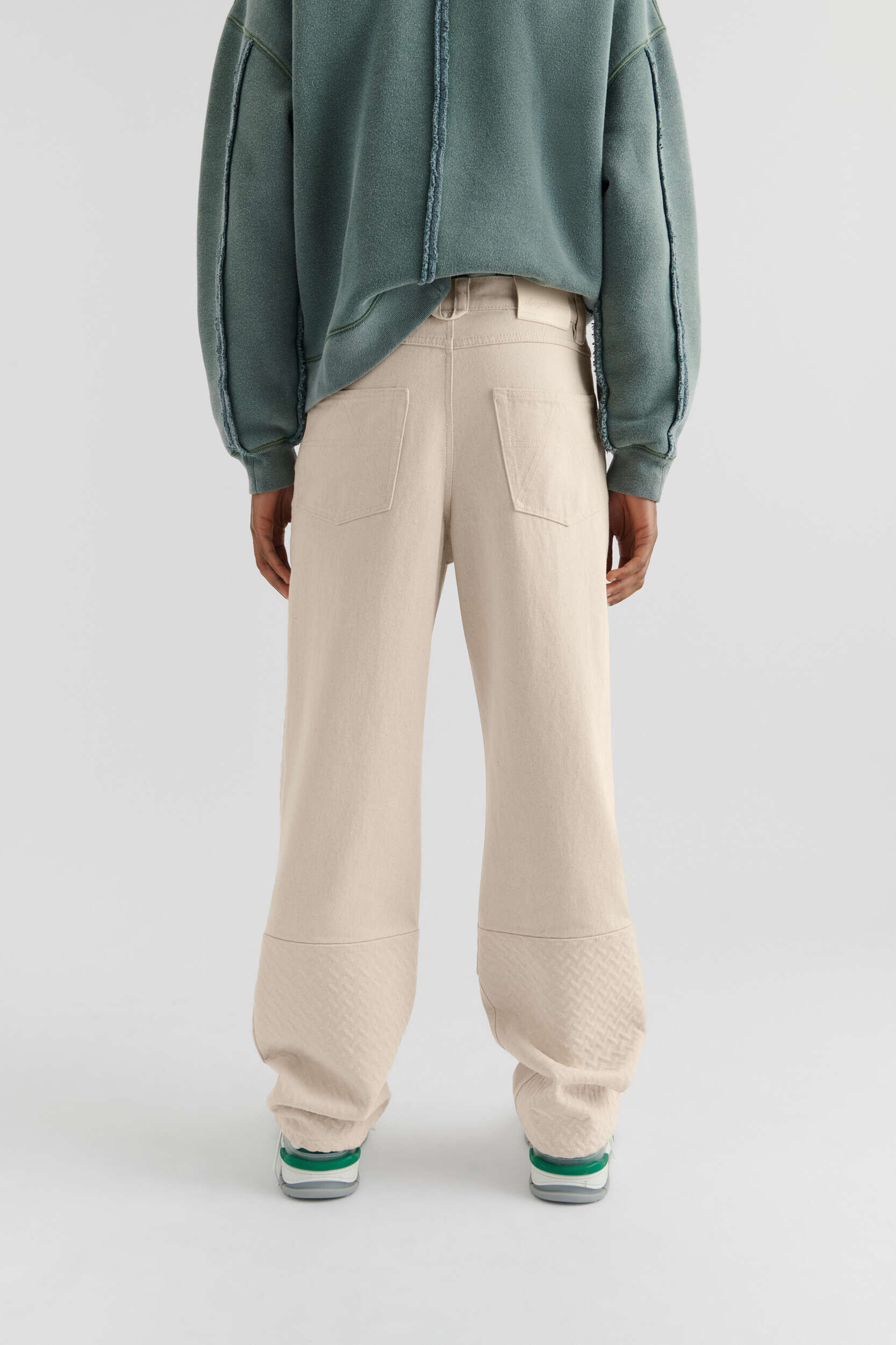 Grate Embossed Trousers - Image 3