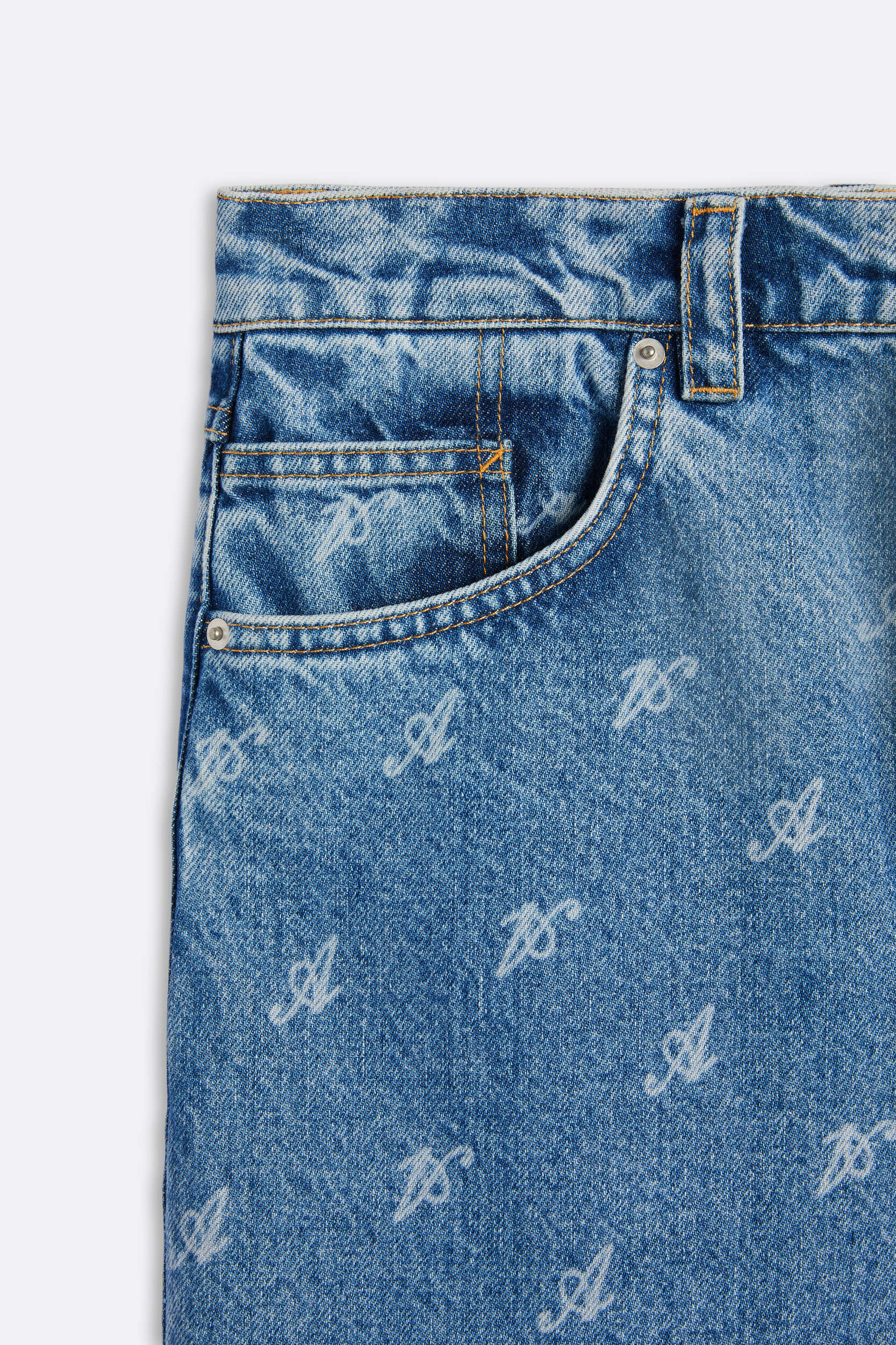 Faded Signature Zine Jeans - Image 15