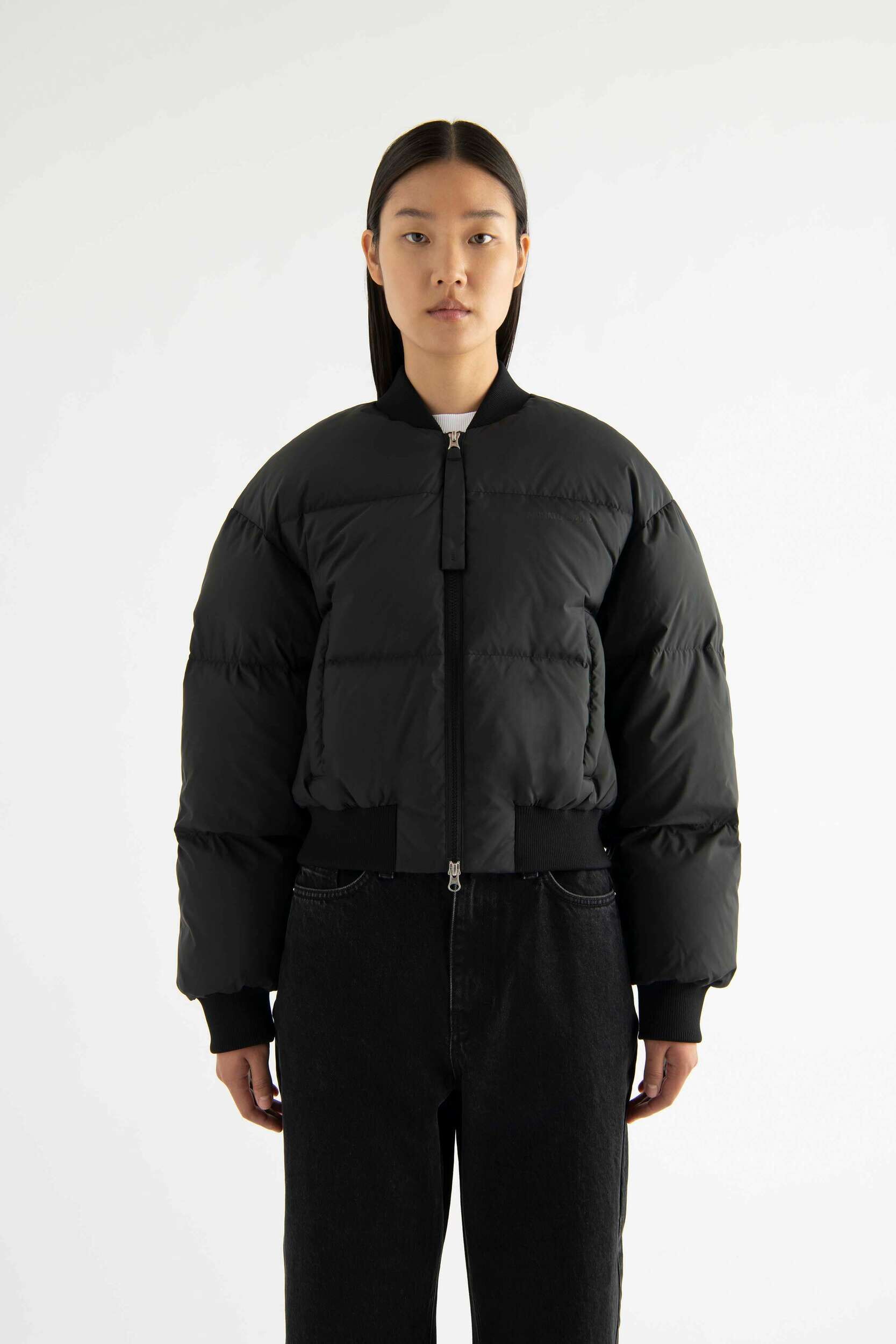 Zoe Down Bomber Jacket - Image 4