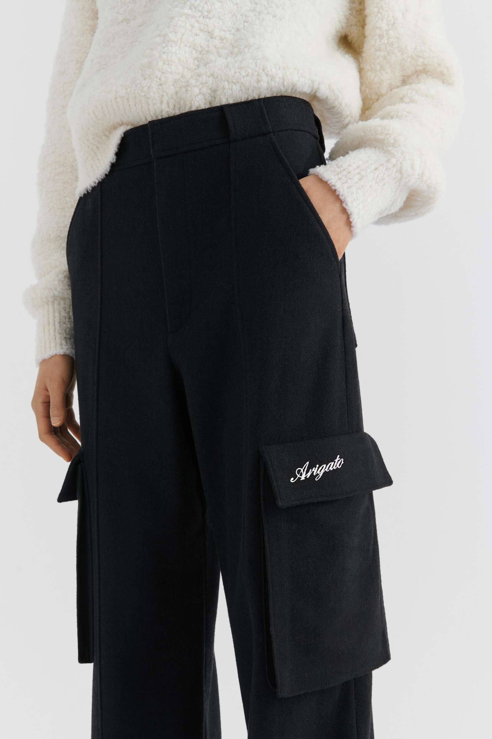 Patch Cargo Trousers - Image 9