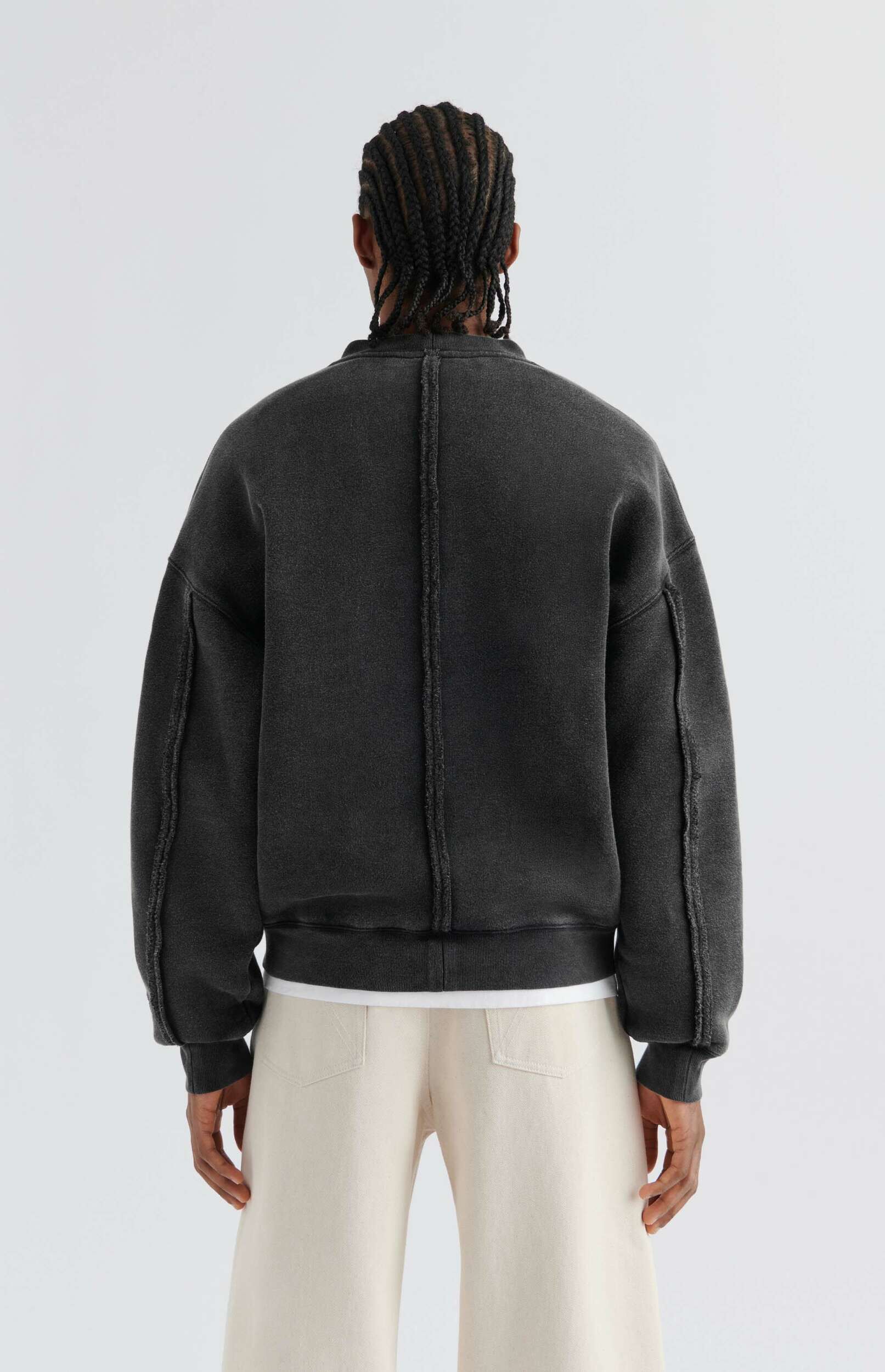 Chopped Oversized Sweatshirt - Image 3