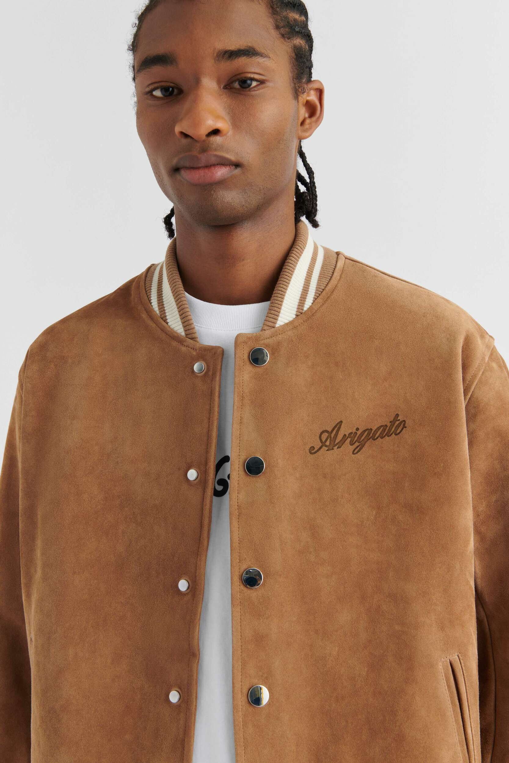 Honor Suede Bomber - Image 8
