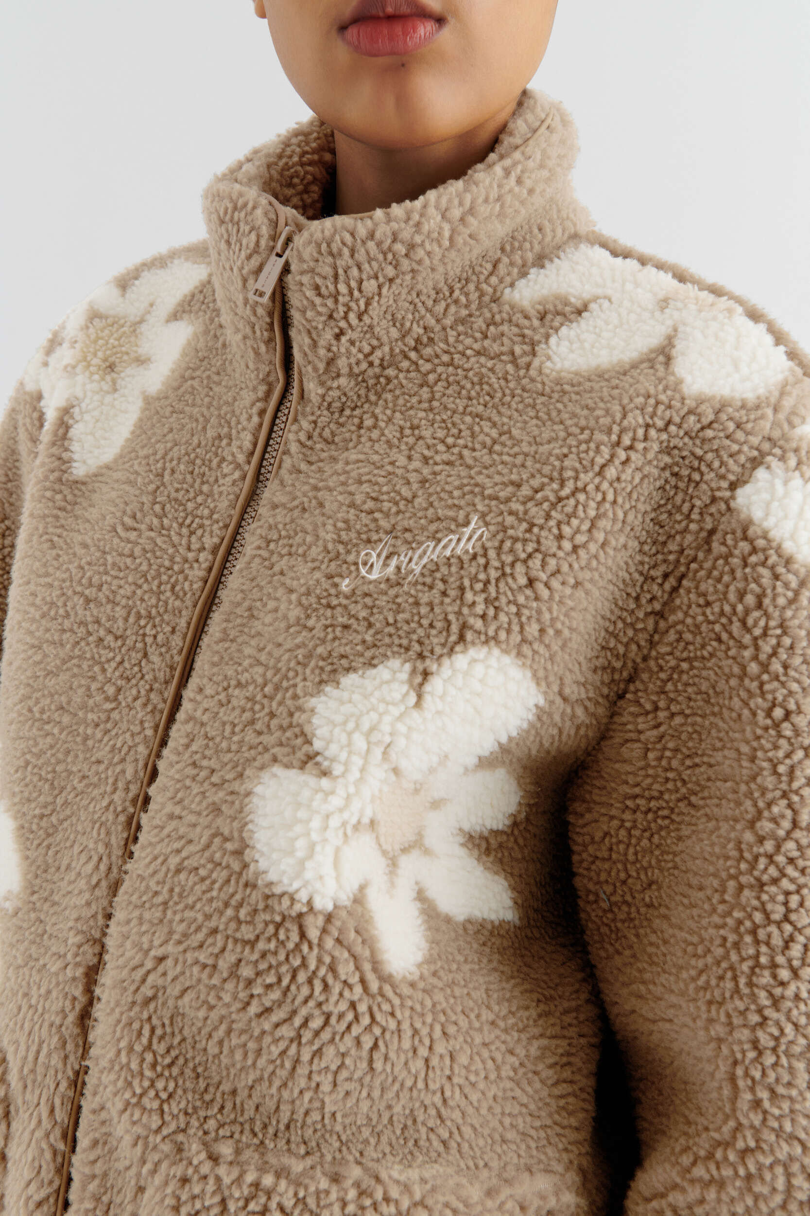 Billie Flower Fleece Jacket - Image 6