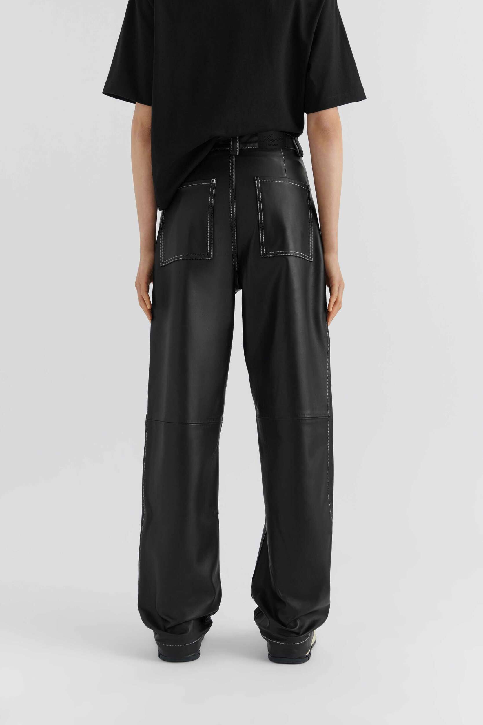 Spencer Leather Trousers - Image 5