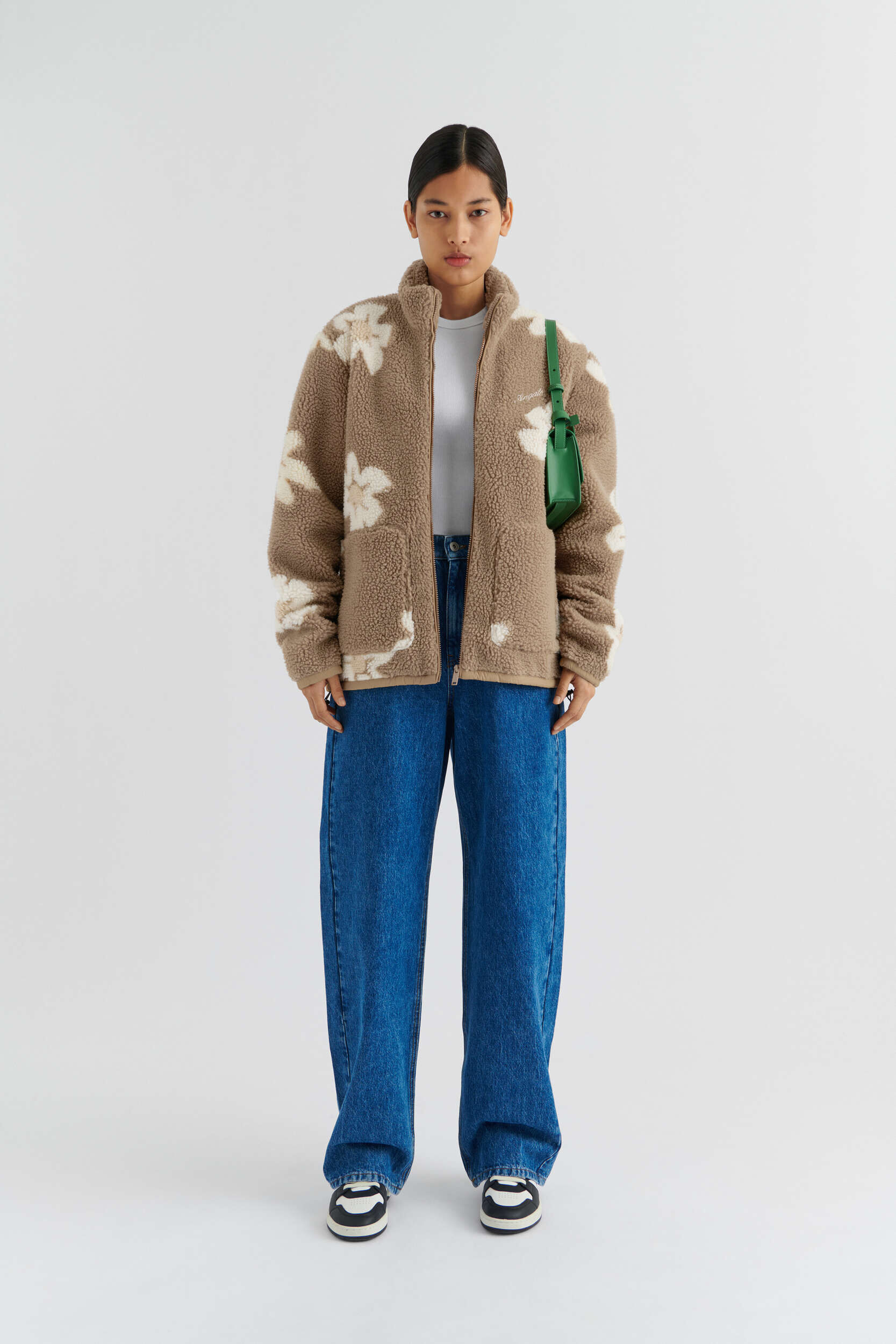 Billie Flower Fleece Jacket - Image 4