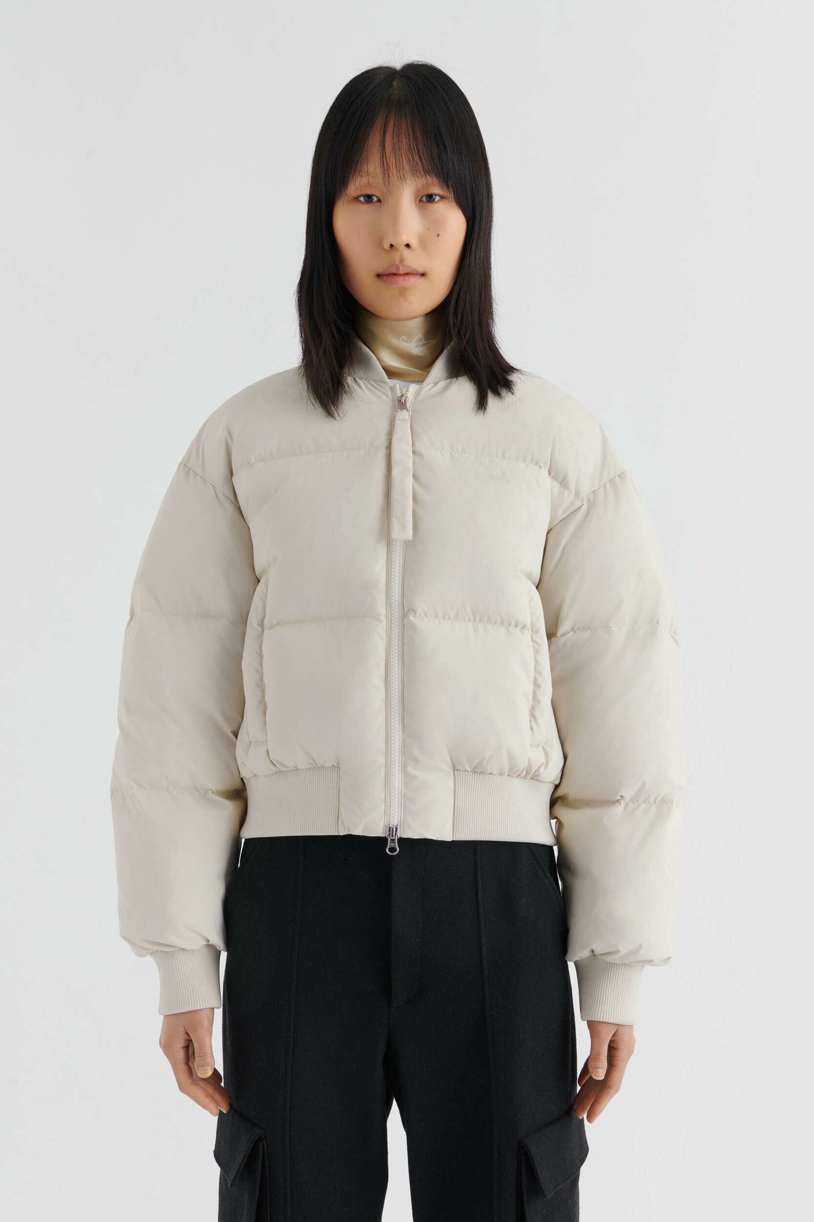 Zoe Down Bomber Jacket - Image 3
