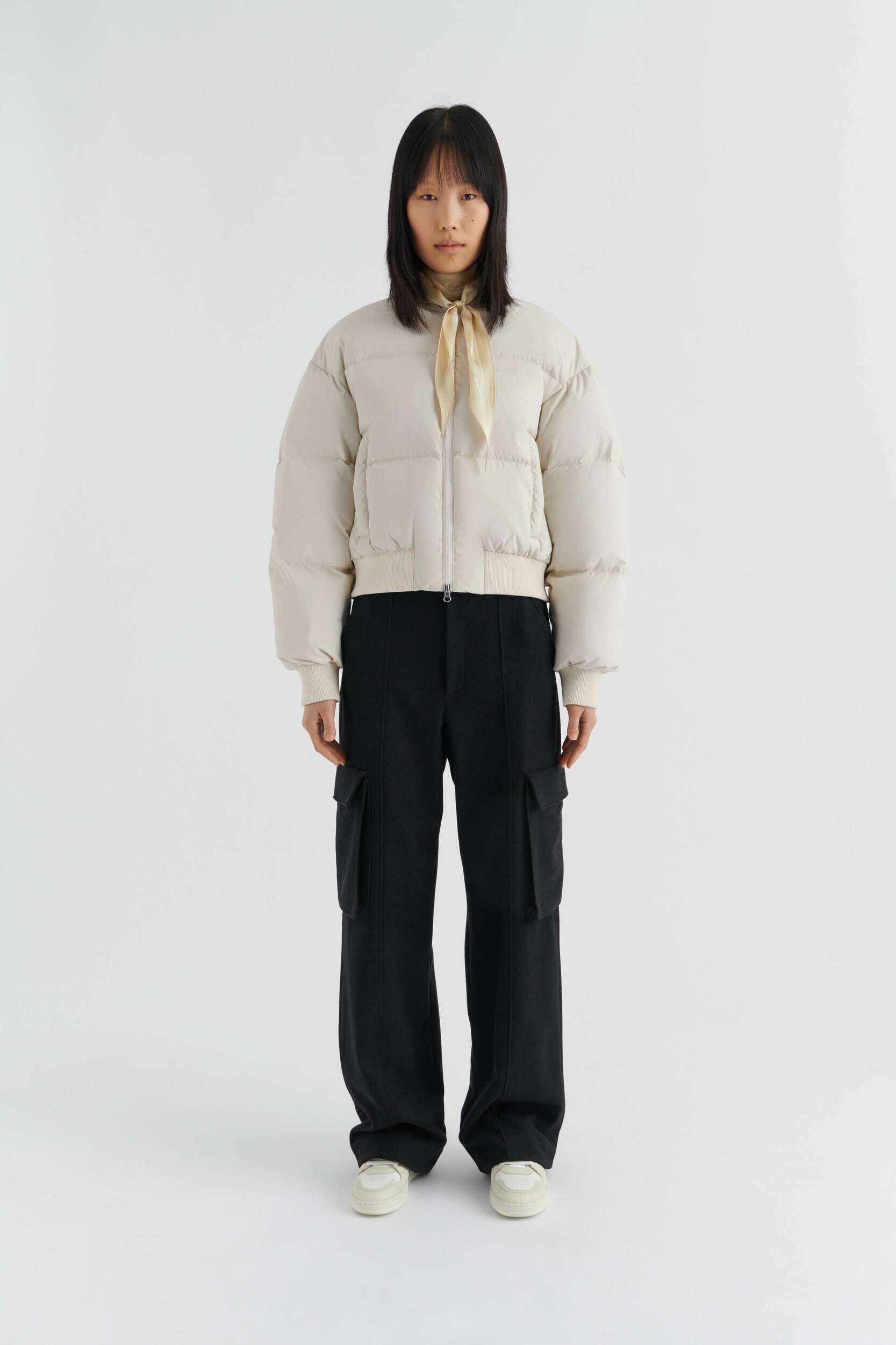 Zoe Down Bomber Jacket - Image 8