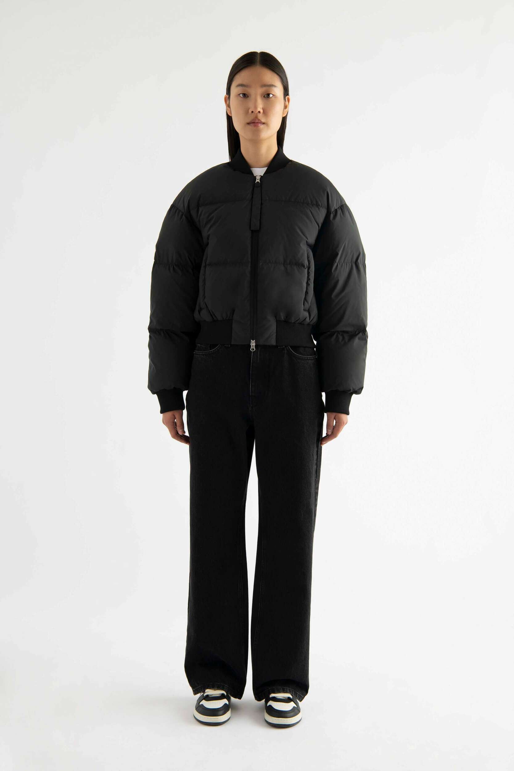 Zoe Down Bomber Jacket - Image 8