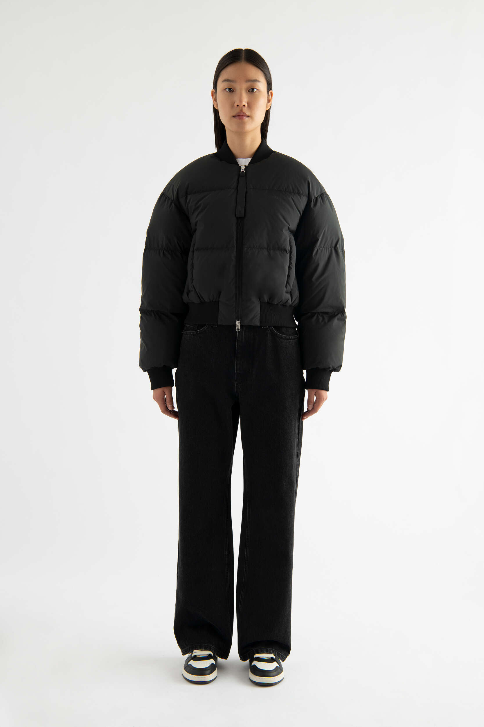 Zoe Down Bomber Jacket - Image 10