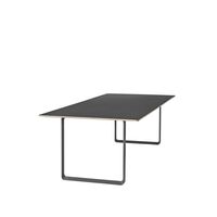 70/70 Dining Table 170x85 Black Linoleum/ Black