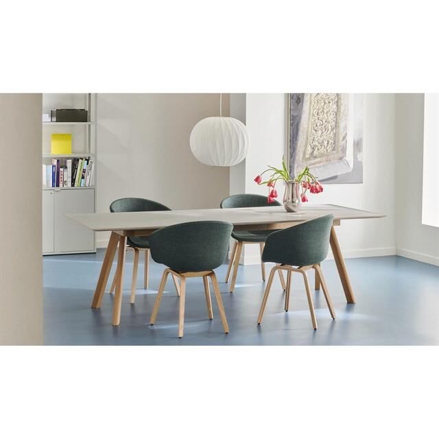 CPH30 Dining Table L200 Oak/ Off White